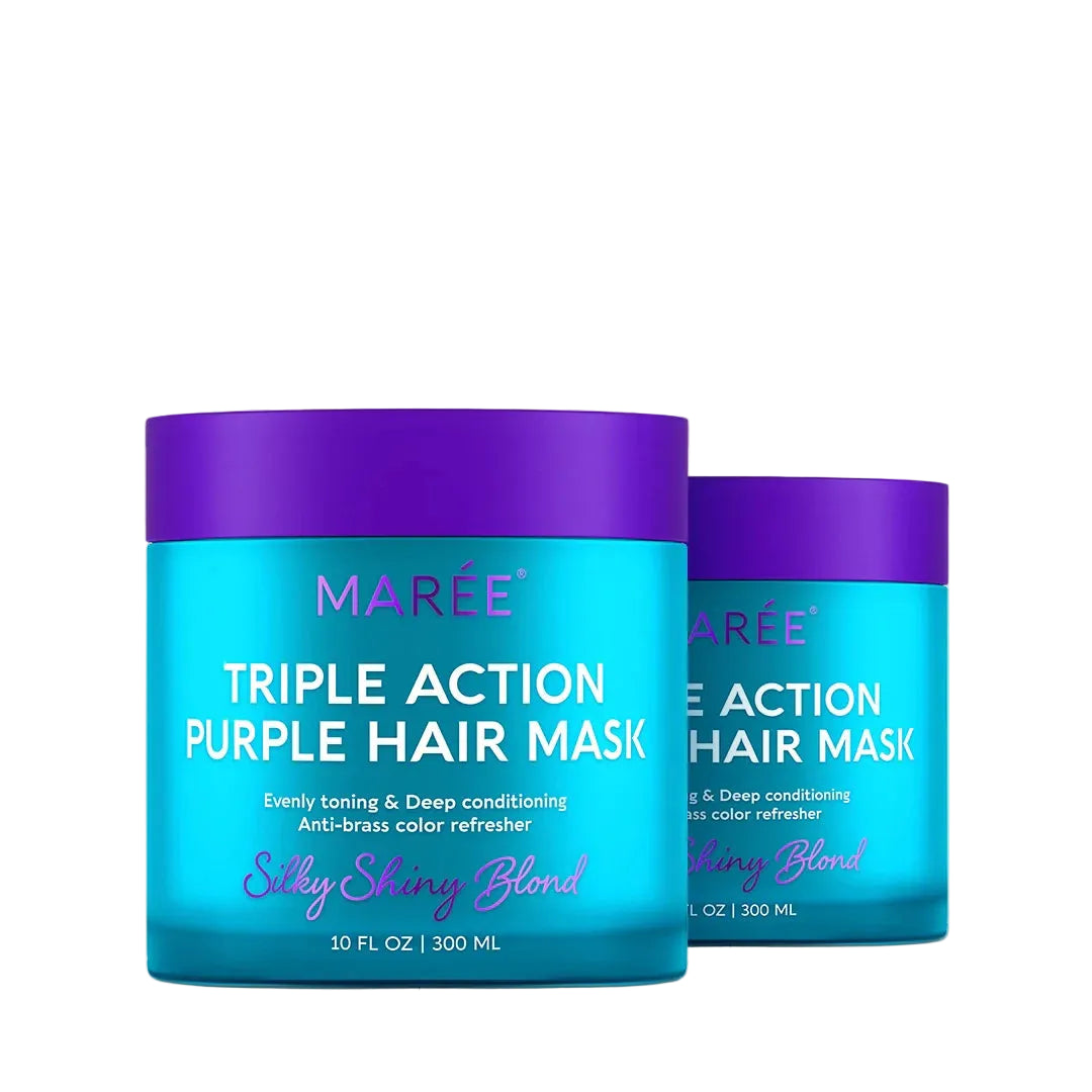 Purple Mask for Blonde Hair