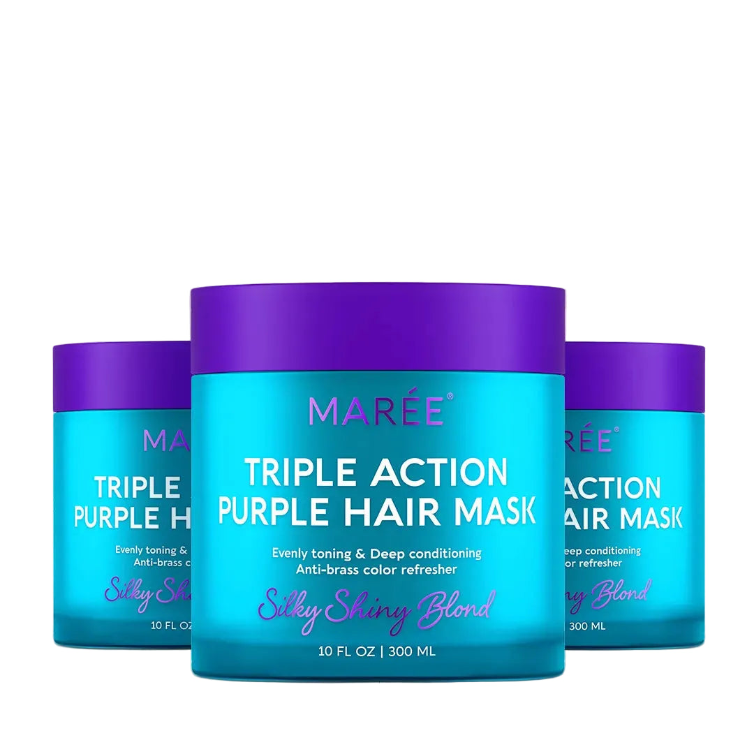 Purple Mask for Blonde Hair