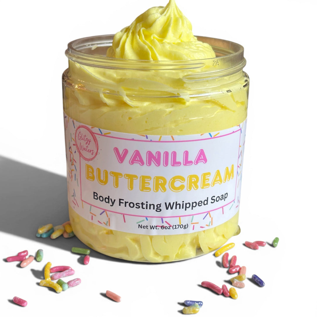 Vanilla Buttercream Body Frosting Whipped Soap