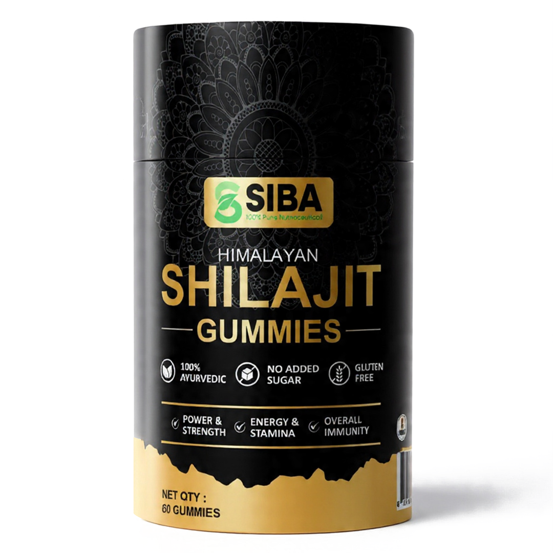SIBA Himalayan Shilajit Gummies – Mineral-Rich Daily Gummy