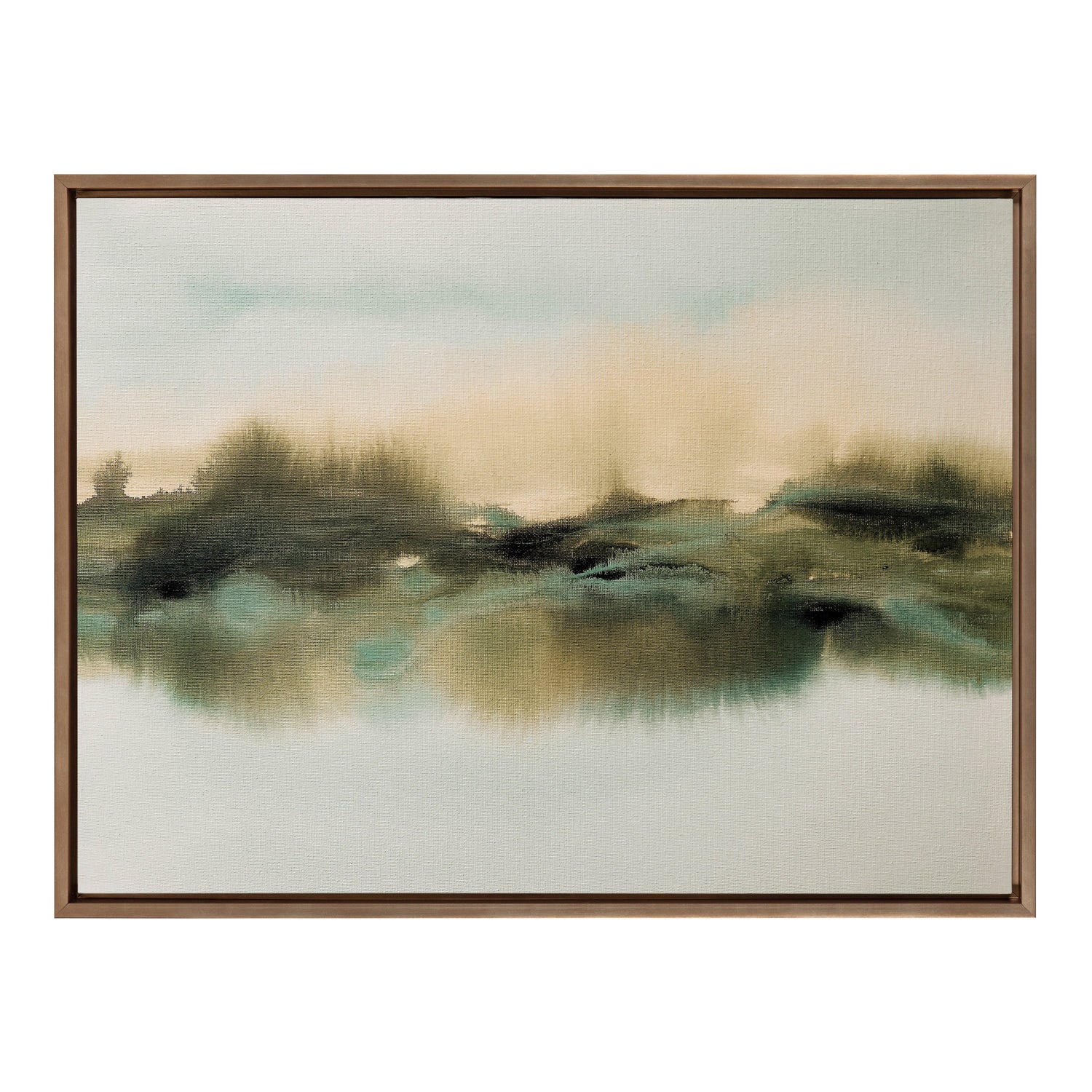 Sylvie Tranquil Meadows Framed Canvas by Amy Lighthall