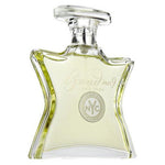 Bond No.9 Eau de Parfum glass bottle with green-tinted liquid and NYC logo