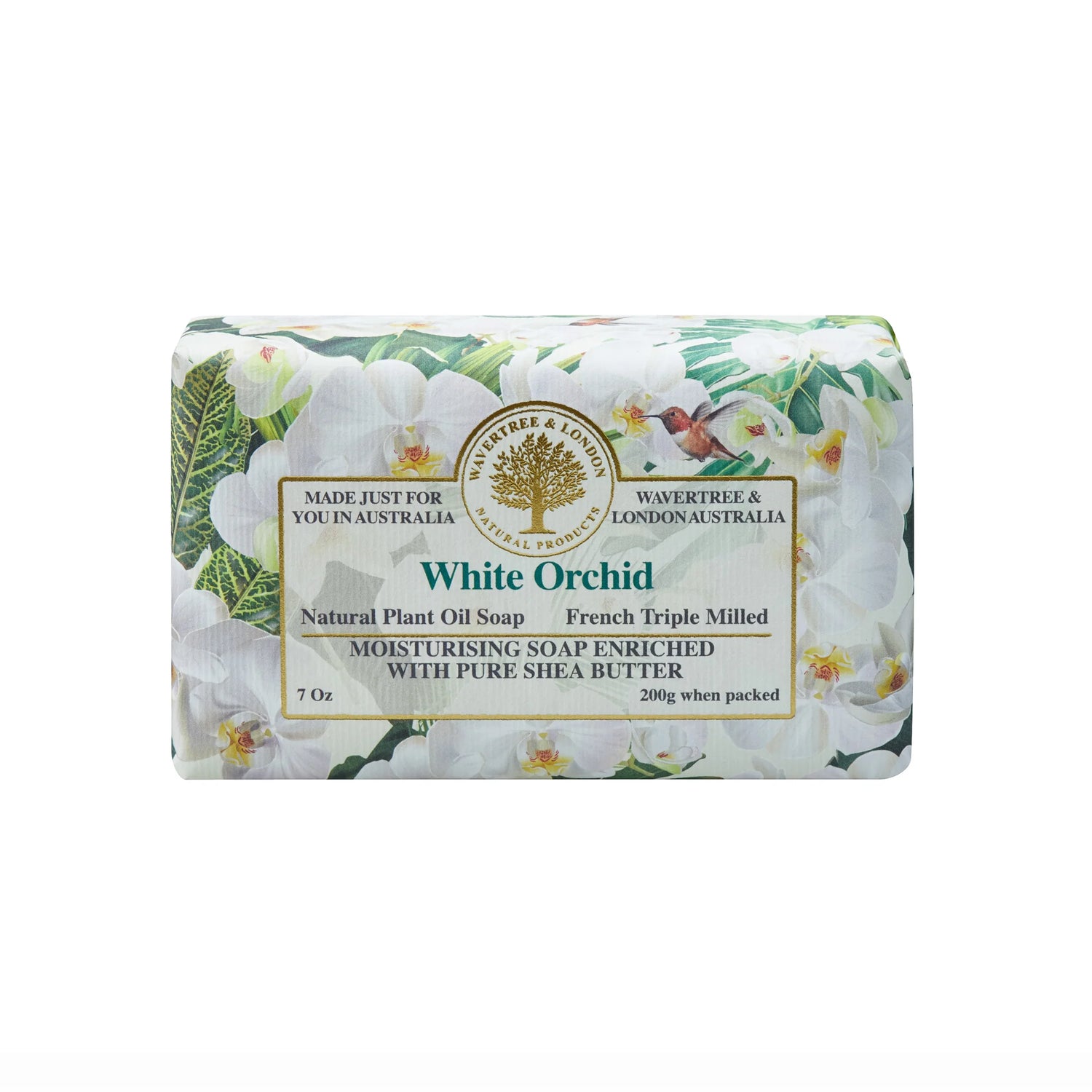 Wavertree & London Honey Australia White Orchid Soap 7 Oz