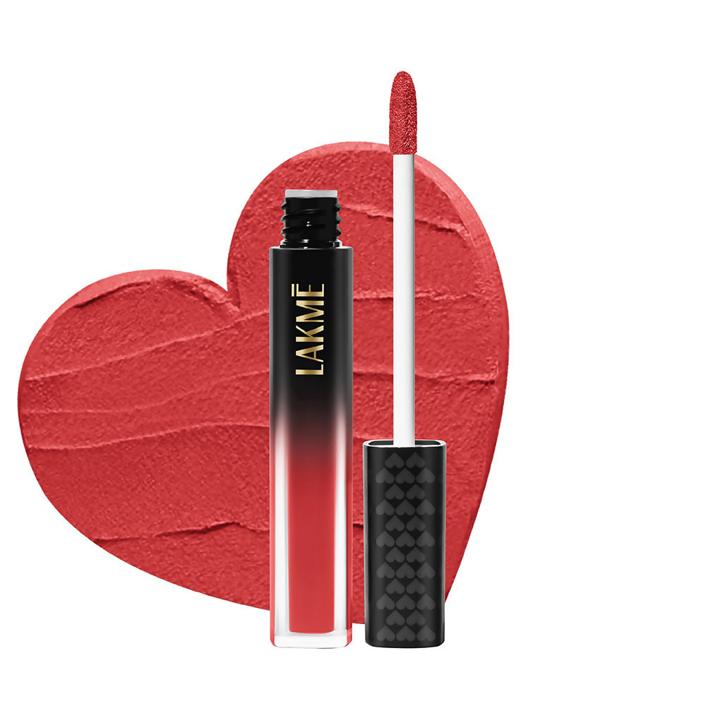 Lakme Xtraordin-Airy Velvet Matte Lip Mousse - Rebound Red